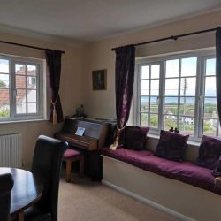 Enjoy sea views from Maxwelton Porlock Exmoor Holidays